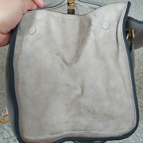 Celine medium trapeze elephant gray purse - Picture 11 of 16